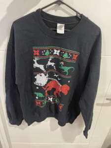 Christmas jumper/sweater - unisex size L