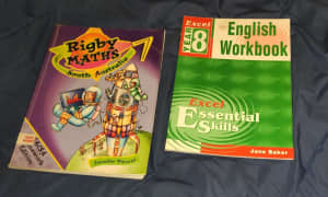 Primary school tectbooks English and Mathematics