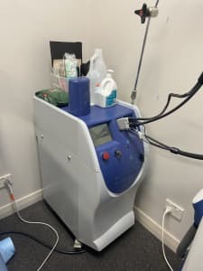 Hair removal laser machine and Zhimmer cooling machine