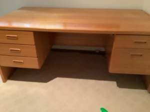 Office Desk - Solid in Excellent Condition