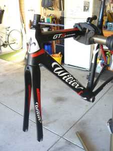 WILIER TRIESTINA CARBON BICYCLE FRAME, S/M 53 cm TT, IMMACULATE