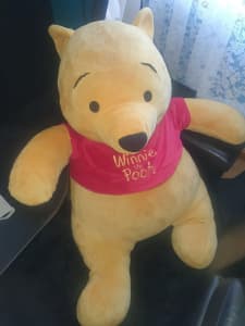 Winnie the pooh huge soft plush toy must go 