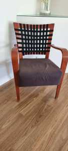 Wooden Decorator Chairs x 2