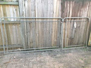 Steel Panel Double Gate 