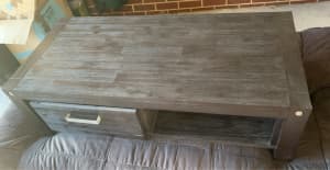 Coffee table with draws