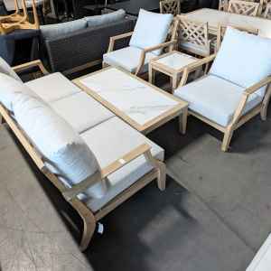 NEW SET OUTDOOR FRANCO WITH 6 PIECES RRP $3499