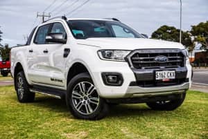2019 Ford Ranger PX MkIII 2020.25MY Wildtrak White 10 Speed Sports Automatic Double Cab Pick Up