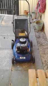 VICTA LAWN MOWER WITH SPARE MOTOR ( NO EMAILS OR OFFERS )