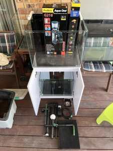 FS: 2 ft aquariums, filters, lights and accessories