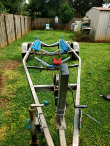 Used boat trailer 