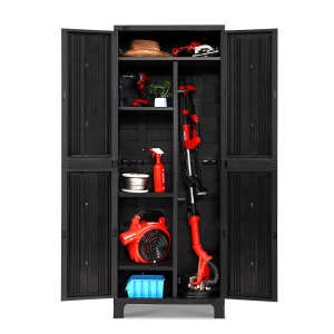 Gardeon 173cm Outdoor Storage Cabinet Box Lockable Cupboard Sheds Gar