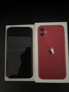 iPhone 11 red (128gb) with box no charger