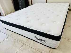 🏅Like New, slumber land queen size pillow top mattress, can deliver