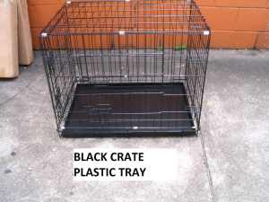 NEW 30inch Collapsible Metal Pet /Dog Puppy Cage Crate- PLASTIC TRAY