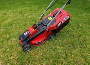 Ozito battery powered small mower (battery included)