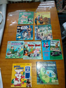 Vintage Disney Kids books & record in GC. 
