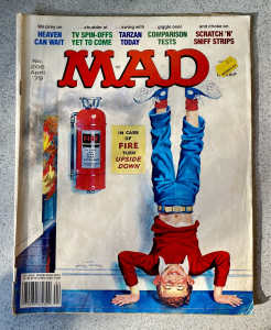 Vintage MAD magazine ~ April 1979 ~ issue #206 comics