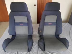 Genuine RECARO LX-B Seats (Matching Pair) - AusPost Freight Incl