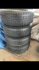 Wheels and tyres suit Mazda BT50 & Ford Ranger