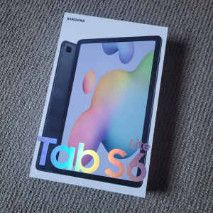 Brand new sealed box Samsung Tab s6 Lite 64GB with S Pen Charcoal Grey