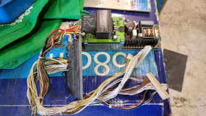 Arcade Sega Model 3 test rig and power supply 