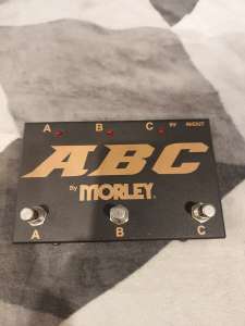 Morley guitar / amp switcher pedal