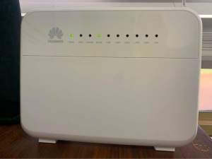 HUAWEI HG659 NBN / VOIP Modem, updated firmware, use any NBN Provider.