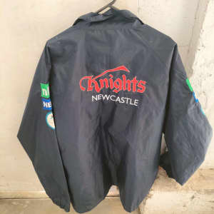 Newcastle Knights all weather rain jacket. Excellent condition . Size 