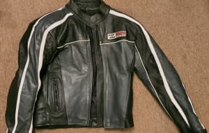 Motorcycle jacket leather