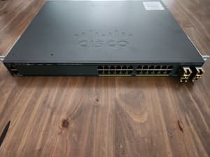 Cisco 2960x 24 Port POE Switch