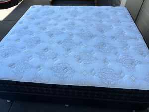 *Delivery available* King size Sealy base and mattress