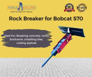 Rock Breaker for Bobcat S70