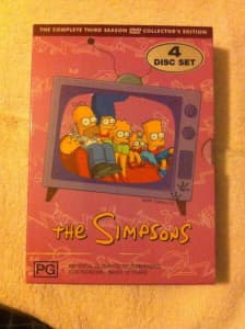 The Simpsons Season 3 Collector's Edition 4 disc box set Bart
