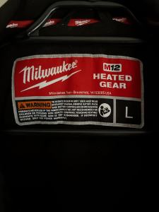 Milwaukee battery operated jacket
