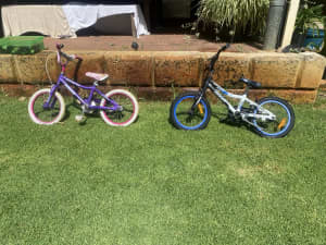 Kids bikes x2 used condition