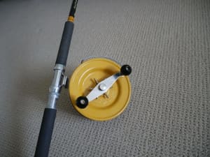Alvey 725 Snapper Reel and Tough Freddy Boat Rod Combo