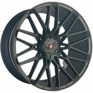 INFORGED IFG34 WHEELS 20X8.5 5 STUD FLAT BLACK HOLDEN COMMODORE RIMS