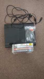 Ps3 console cords and games