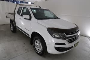 2016 Holden Colorado RG MY16 LS Space Cab White 6 Speed Manual Cab Chassis