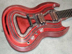 Gibson 2009 Zoot Suit SG in Red/Black RARE!