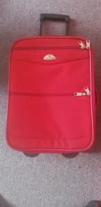 Samsonite Carry On Red Suitcase Travel