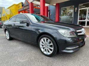 2013 Mercedes-Benz C180 W204 MY13 BE Grey 7 Speed Automatic G-Tronic Coupe