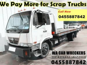 Wanted: Good News for  unwanted Scrap wrecking LANDCRUISER HILUX VITO HIACE
