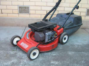 victa 2 stroke lawnmower,cash only