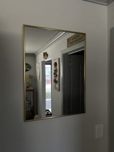 Quality Gold Framed mirror