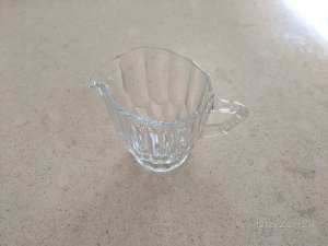 glass milk jug as per the picture.
