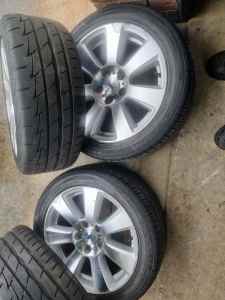 Bf Fairlane Tyres and 17in Rims