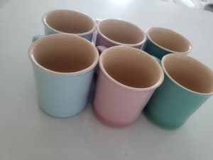 Chasseur Coffee mugs set of 6 new without box