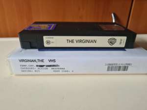 The Virginian Ex-rental Blockbuster VHS