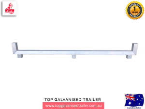 Canopy Ladder Rack Silver 1610x200mm for Aluminium Canopy
